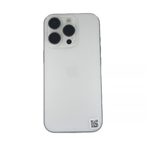 Apple - iPhone 16 Pro - 256 Go - Reconditionné - Parfait état - Titane blanc