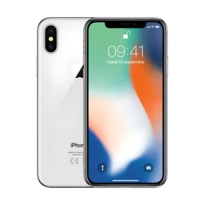 Apple - iPhone X - 64 Go - Reconditionné - Correct - Argent