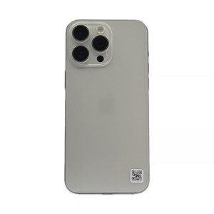 Apple - iPhone 15 Pro Max - 256 Go - Reconditionné - Premium - Titane blanc