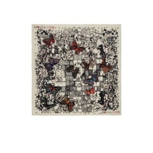 Zadig &amp; Voltaire Foulard Blondie Butterfly Lace 130