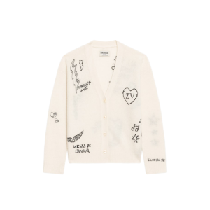 Zadig &amp; Voltaire Cardigan Mirkaz 100% Cachemire