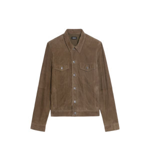 Zadig &amp; Voltaire Veste Bases Cuir Suede
