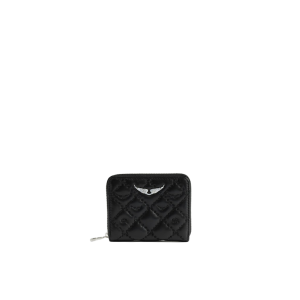 Zadig &amp; Voltaire Porte-Monnaie Mini ZV Matelassé Monogram