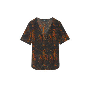 Zadig &amp; Voltaire Top Terzo 100% Soie
