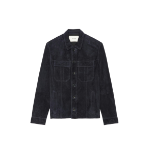 Zadig &amp; Voltaire Blouson Kuba Cuir Suede