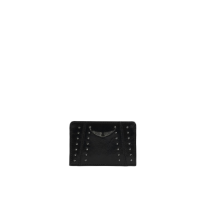 Zadig &amp; Voltaire Porte-Cartes ZV Pass Vintage Patent Studs