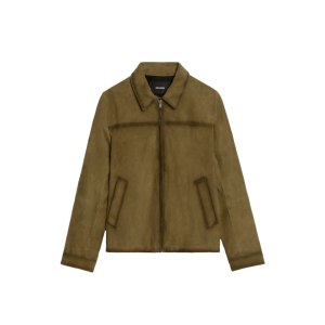Zadig &amp; Voltaire Blouson Loumy Cuir Suede