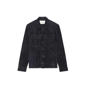 Zadig &amp; Voltaire Blouson Kuba Cuir Suede