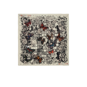 Zadig &amp; Voltaire Foulard Blondie Butterfly Lace 130