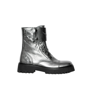 Zadig &amp; Voltaire Bottines Joe Fast Vintage Metal