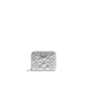 Zadig &amp; Voltaire Porte-Monnaie Mini ZV Monogram Metal