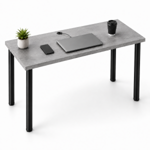 Biurko komputerowe Iron - Beton - YRKE