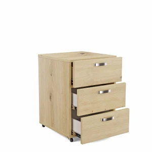 Kontenerek pod biurko - Dąb Artisan - YRKE