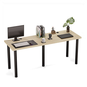 Biurko podwójne Iron Duo - Dąb Artisan - YRKE