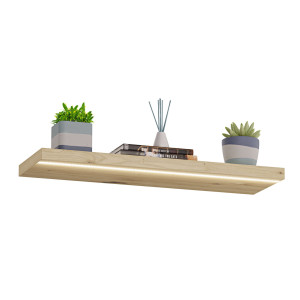 Półka wisząca LED - Dąb Artisan - YRKE