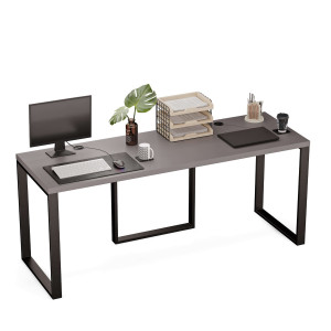 Biurko podwójne Iron Duo Loft - Grafit - YRKE