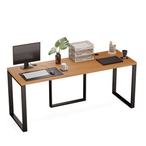 Biurko podwójne Iron Duo Loft - Olcha - YRKE