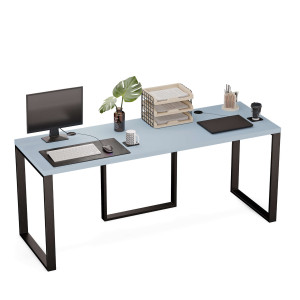 Biurko podwójne Iron Duo Loft - Niebieski - YRKE