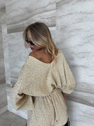 Bluzka Curacao Butter Cheetah ONESIZE