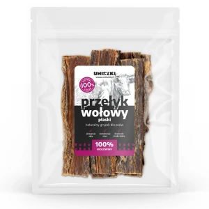 Uniszki Przełyk Wołowy Płaski 100g