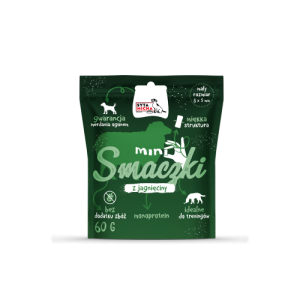 Syta Micha Mini Smaczki dla Psa z Jagnięciną 60g