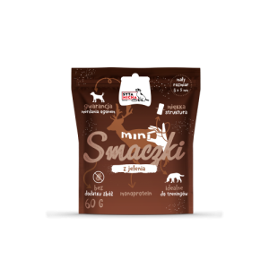 Syta Micha Mini Smaczki dla Psa z Jeleniem 60g