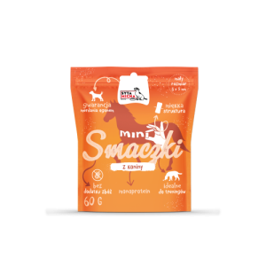 Syta Micha Mini Smaczki dla Psa z Koniną 60g