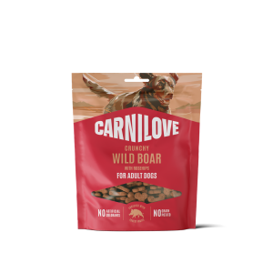 Carnilove Smaczki Crunchy Wild Boar and Rosehips dla psa 200g