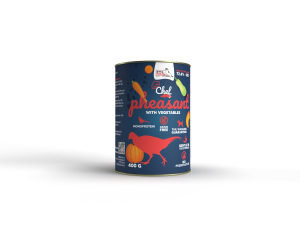 Syta Micha Mokra Karma dla Psa Bażant z Warzywami Puszka 400g