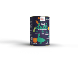 Syta Micha Mokra Karma dla Psa Kaczka z Warzywami Puszka 400g