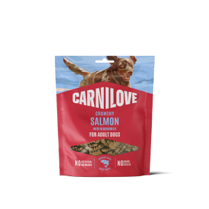 CARNILOVE smaczki CRUNCHY Salmon&Blueberries dla psa 200g