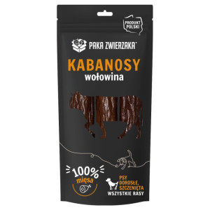 Paka Zwierzaka Kabanosy z Wołowiny 3 szt. (80g)