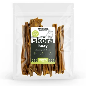 Uniszki Suszona Skóra Kozy Kozia dla Psa 100g