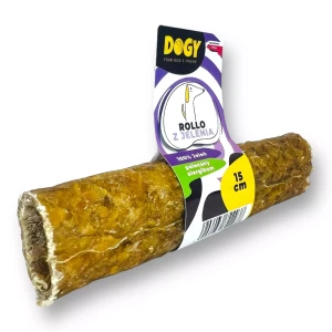 Dogy Przekąska Rollo 100% Jeleń dla psa 15 cm