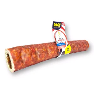 Dogy Przekąska Rollo Wołowe ze Żwaczem oraz burakiem dla psa 25 cm