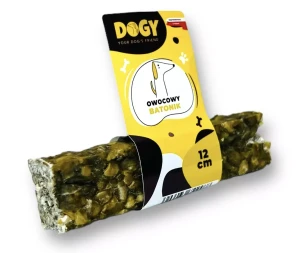 Dogy Batonik Wołowy z Owocami dla psa 12cm