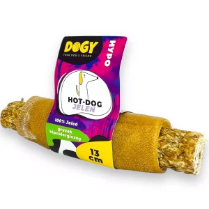 Dogy HYPO Naturalny Gryzak dla psa Hot-Dog z Jelenia 13 cm