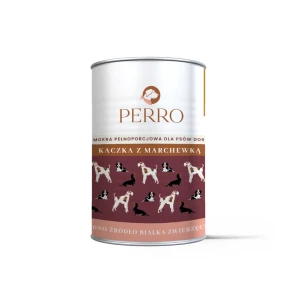 Perro Karma Mokra Kaczka z Marchewką Monobiałkowa Formuła dla Psa 400g