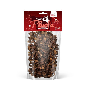 Syta Micha Smaczki Trenerki Mini Płucka Wołowe 100g