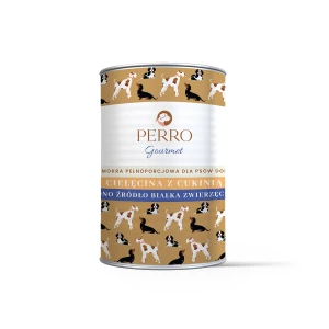 Perro Karma Mokra Cielęcina z Cukinią Monobiałkowa Formuła dla Psa 400g