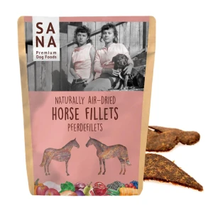 SanaDog Naturalne Przysmaki Filety Konina dla psa 100g