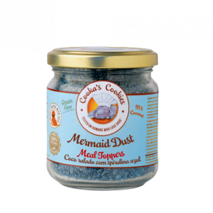 Cooka’s Cookies MERMAID DUST Toper Topper posypka niebieska z kokosem i spirulina dla psa 65g