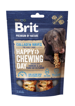 Brit Premium by Nature Collagen Chews Waves Gryzaki Kolagenowe dla Psa 2 szt.