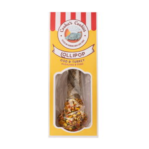 Cooka’s Cookies LOLLIPOP Lizak - gryzak z dorsza i indyka 30g