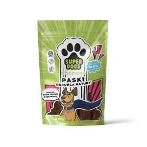 Uniszki Paski Mięsne Dziczyzna dla psa 100g