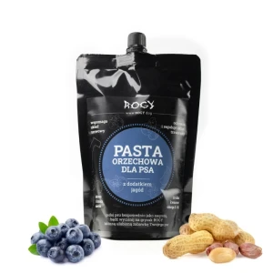 Rogy Pasta Orzechowa z Suszonymi Jagodami dla Psa 300g