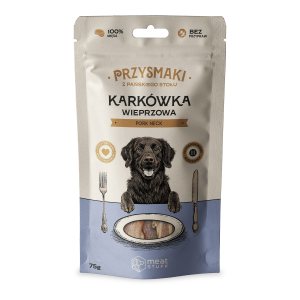 MeatStuff Przysmaki "Z Pańskiego Stołu" Karkówka Wieprzowa dla psa 75 g