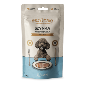 MeatStuff Przysmaki "Z Pańskiego Stołu" Szynka Wieprzowa dla psa 75 g