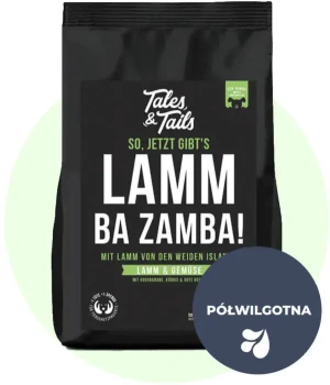 Tales & Tails Półwilgotna Karma Wysokomięsna Jagnięcina dla psa 4 kg