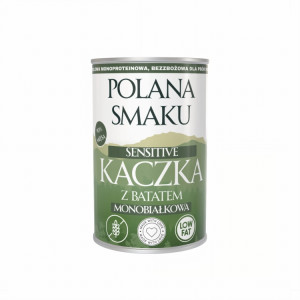 Polana Smaku Karma Mokra Kaczka z Batatem dla Psa 400g